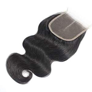 ผมต่อแบบ HD Lace Closure คุณภาพสูง ผมแท้เวอร์จินอินเดีย Remy สีดำธรรมชาติ เย็บสองชั้นด้วยเครื่องจักร ทนความร้อนได้ - Product Image 2