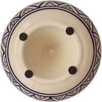 Cendrier en céramique artisanal, design bohème, pour l'intérieur et l'extérieur, personnalisé, fait main, pour la décoration de la maison et du bureau, fabriqué en MA