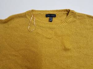 Pull-over en maille légère à col rond et manches longues pour femme, qualité supérieure, lot de stock du Bangladesh - Product Image 2