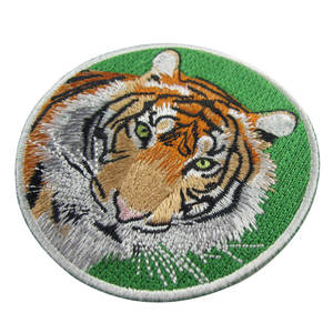 Parches de Tigre Bordados Personalizados Unisex para Reparación de Ropa con Plancha - Product Image 5