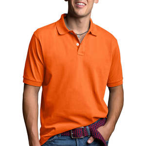 Customized High Quality 100% Cotton Polo Casual <b>Button</b> <b>up</b> Polo Summer <b>Short</b> <b>Sleeve</b> Players Polo <b>Shirts</b> - Product Image 1