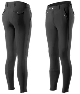 Calças de equitação para homens Calções equestres design personalizado impressão padrão completo silicone assento equitação calças justas