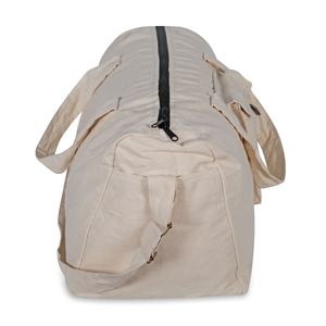 กระเป๋าเดินทางแบบดัฟเฟิลขนาดใหญ่สั่งทำพิเศษลดราคา กระเป๋าเป้ผ้าแคนวาสทำมือวีแกน ทนทาน เหมาะสำหรับกีฬา ฟิตเนส ท่องเที่ยว ใช้ได้ทั้งผู้ชายและผู้หญิง - Product Image 2