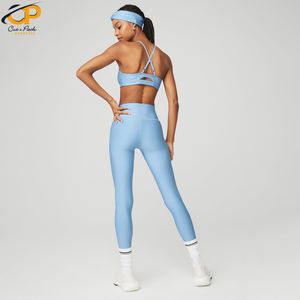 Soutien-gorge de sport en Composite de Yoga pour femmes, ensemble de 2 pièces, vêtements Fitness, sans couture, entraînement, nouvelle collection - Product Image 3