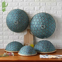 Milieuvriendelijke Vietnam Fabricage Bamboe Eten Cover/Voedsel Cover Gemaakt Van Natuurlijke Bamboe Schotel Cover Beste Leverancier