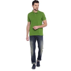 Piqué d'été 100% coton pour homme pour polo séchage rapide anti-rides à manches courtes tissu tricoté extensible à bas prix en ligne - Product Image 4