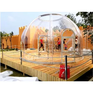 Shanghai Luxury Geodesic Dome Polycarbonate Dome House100% Lightweight