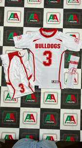 Uniforme de fútbol americano por sublimación personalizada Reversible 2023, aparejos transpirables, Sarga de talla grande, todos los colores, diseños, tamaño acolchado - Product Image 5