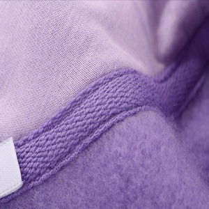 High Quality Purple Ladies Winter Tracksuit Customizable Logo Plus Size Fleece Hoodie <b>Trouser</b> Zipper Closure Elegant Zipper Suit - Product Image 5
