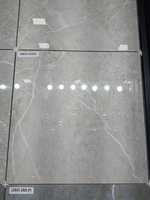Carreaux de sol en céramique et porcelaine Bluetone 600x600mm, épaisseur 9mm, finition brillante, noir métallique, résistants aux acides, carreaux d'intérieur OEM