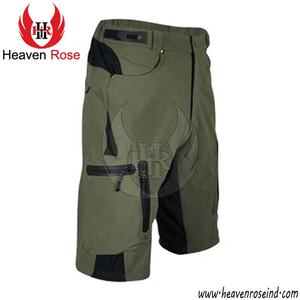 Premium Men's Green Cargo Shorts 6 Pocket Cotton Workwear Outdoor Casual Multi-Pocket Summer Shorts - Product Image 5