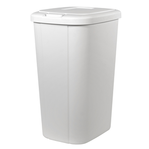 13 Gallon Rectangular Top Lid Trash Can Waste Basket Plastic 50 Liter Garbage Can