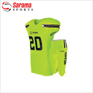 Uniforme de fútbol americano de fabricante profesional, diseño personalizado, estampado cómodo para jóvenes y adultos - Product Image 2