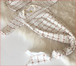 soft rayon/polyester blend <b>baby</b> <b>swaddle</b> gown - Product Image 1