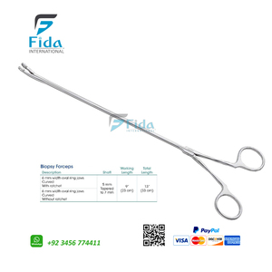 Pinzas de Mediastinoscopia Manuales Nuevas Fida, Instrumentos de Toracoscopia VATS, Base Quirúrgica para Pinzas de Biopsia Toracoscópica - Product Image 2