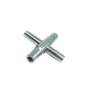 Herramienta de plomería de llave de agua de cuatro vías de alta calidad OEM de grado industrial multifunción personalizable directo del exportador de India - Product Image 1