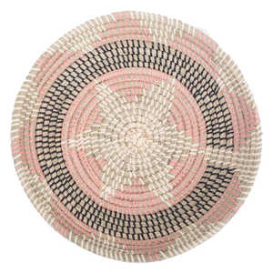 Plaque de panier murale ronde en jonc de mer naturel de qualité supérieure faite à la main Accessoires de décoration pour la maison du Vietnam - Product Image 5