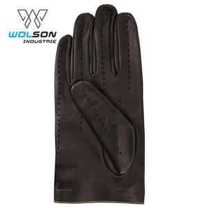 ถุงมือหนังแกะคุณภาพสูงรุ่นล่าสุดสำหรับผู้ชาย ถุงมือหนังแฟชั่นสำหรับทุกเพศ คุณภาพสูง - Product Image 3