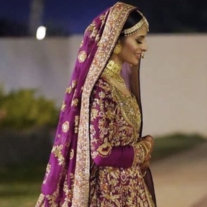 Trendy--Bridal-Stylish <b>Jacket</b>-Lehenga-Dress with --Embellished in Crystal Glass Beads Stone Work for <b>Wedding</b>=2021 - Product Image 1