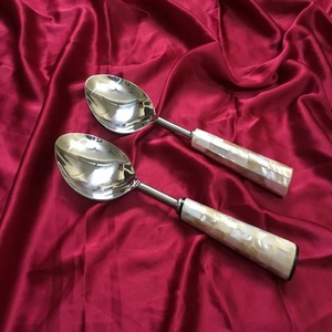 Ensemble de couverts en acier inoxydable respectueux de l'environnement au design classique élégant pour café, dîner, incrustation, ensemble de couverts pour cadeaux d'affaires - Product Image 1