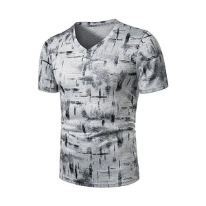 Camisetas de alta calidad para hombre, Logo personalizado, talla grande, venta al por mayor - Product Image 1