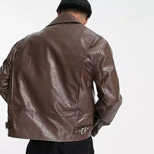 Nouveauté Vestes de moto pour hommes Fabriquées sur mesure Haute technologie Veste de course blindée pour hommes sur mesure avec vestes en cuir de moto - Product Image 2