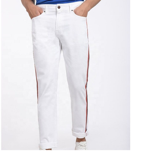 Pantalones 100% de algodón para hombre, pantalones personalizados de cintura alta de talla grande, venta al por mayor - Product Image 1