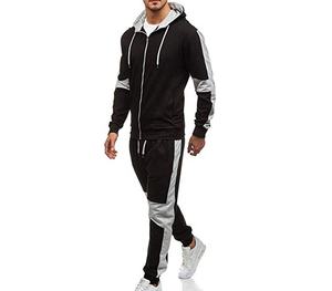 Chándales de alta calidad para hombre, ropa deportiva con bolsillo en chaqueta - Product Image 3