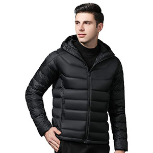 Custom Lightweight Puffer <b>Jacket</b> <b>Men</b> Unisex Winter Water Repellent Windproof Breathable Travel Outdoor Silk Shell Polyester 2026 - Product Image 5