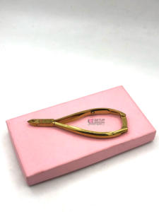 High Quality Gold Plasma Cuticle Nail Nipper for Nails Stainless Steel Wholesale Price Best Quality Nail Nipper Custom logo Tool - Product Image 3
