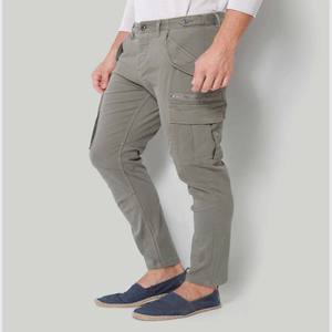 2020 pantalones Cargo de talla grande para hombre, ropa de calle informal con múltiples bolsillos, pantalones de chándal impermeables con patrón frontal plano - Product Image 6
