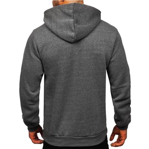 Échantillon gratuit OEM Ensemble pull-over à capuche à manches longues pour hommes 50% coton 50% polyester Imprimé en 3D Vêtements surdimensionnés noirs vente en gros - Product Image 6
