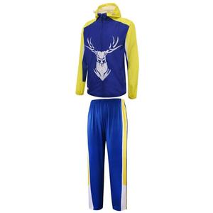 Sweatshirts à capuche durables et élégants pour hommes, survêtement imprimé par sublimation, taille élastique, jogging, entraînement, sweats à capuche pour athlètes - Product Image 1