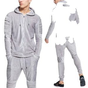 Chándales de terciopelo con estilo personalizado, Unisex - Product Image 6