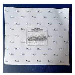 custom logo printed tissue wrapping papers in sheet size of 50*70 cm suitable for shoe manufacturers, clothing stores, jewelry