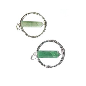 Mejor valor para la venta Colgante de ala de Aventurina verde natural - Product Image 1