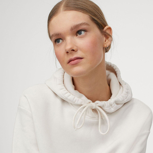 Sudaderas y Hoodies Deportivos Casuales Tejidos para Mujer con Logotipo Impreso en la Parte Delantera y Capucha para la Temporada de Invierno - Product Image 2