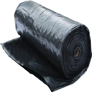 100 ft white and black color Construction Grade Plastic Sheeting