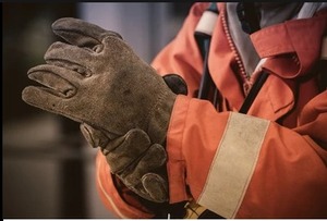 Gants de travail en cuir de vache fendu, pour soudeur, de haute qualité, prix offert - Product Image 6