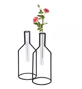 Vases en métal de meilleure qualité, pour décoration de maison et de bureau, à bas prix - Product Image 2