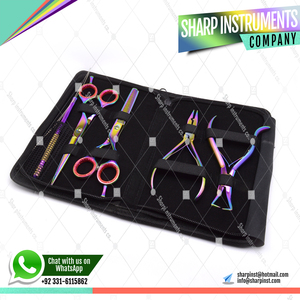 Kit de pinces pour Extensions de cheveux, Mini pinces de Salon multicolores, livraison gratuite - Product Image 6