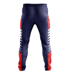 Online Sale Formula1 Industries FI-2205 Unisex Red <b>Cricket</b> Trouser - Product Image 6