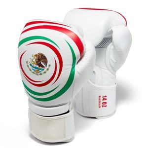 Gants de boxe en cuir véritable de vache 14 oz, 20 pcs, à bas prix, de haute qualité, pour entraînement, sur mesure - Product Image 1