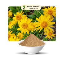 100% Organique Meilleure Qualité Arnica Fleur Extrait Poudre Naturel Indien Herbe Brun Couleur Liquide Forme Sauvage Fabriqué OEM