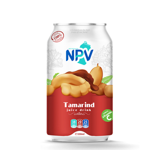 Bebida de Jugo de Tamarindo con Sabor Natural NPV, Lata de Aluminio de 330 ml, de Vietnam - Product Image 1