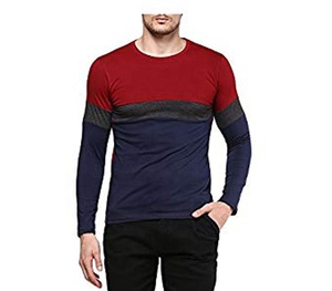 2 pièces manches longues Style 100% Chemises pour hommes T-shirt personnalisé pour hommes - Product Image 1