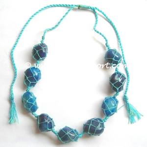 Brasileño de cristal hecho a mano 3 lado Bagger collar - Product Image 4