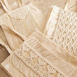 Handmade Bliss Cotton Mesh <b>Vegetable</b> <b>Storage</b> Bag Kitchen Fruit <b>Vegetable</b> with Drawstring With New Design and Wholesale Price - Product Image 2