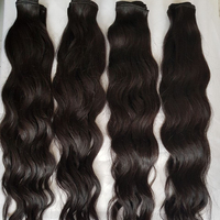 Vente en gros d'usine Cheveux vierges bruts 100% cheveux humains vierges Remy Extensions de cheveux alignées sur la cuticule Cheveux en vrac Remy pour le tressage