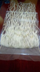 Extensiones de cabello humano indio ORIGINAL, mechones de pelo REMY sin procesar, liso, novedad - Product Image 6